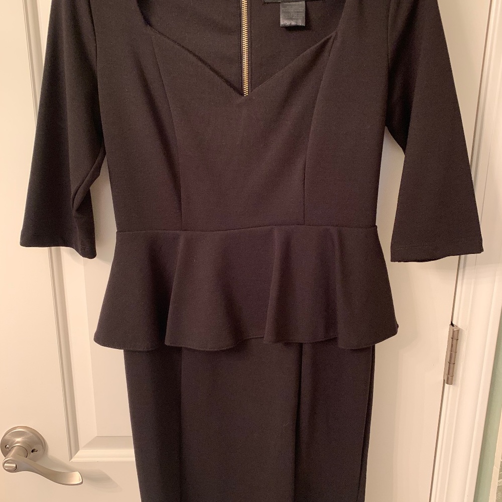 black dress